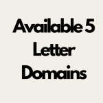 Available 5 Letter Domains